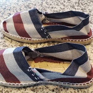 Alpargatus Red, White and Blue Espadrille Shoes